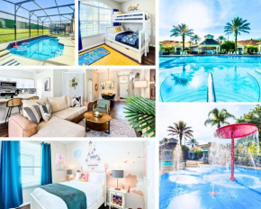 Windsor Palms Minion, Princess, Mickey, Pool Home